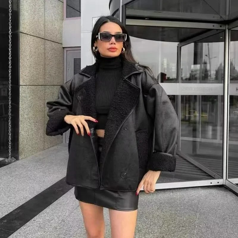 Lambskin Shearling Jacket