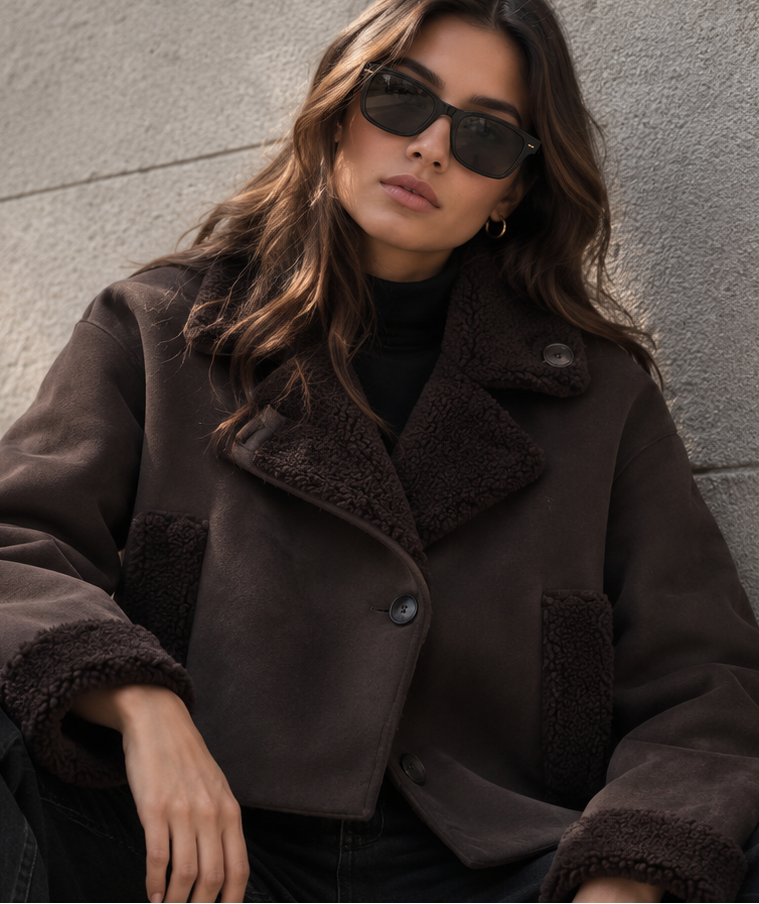 Lambskin Shearling Jacket
