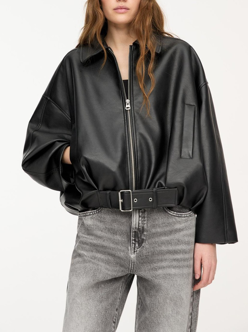 Damen-Lederjacke