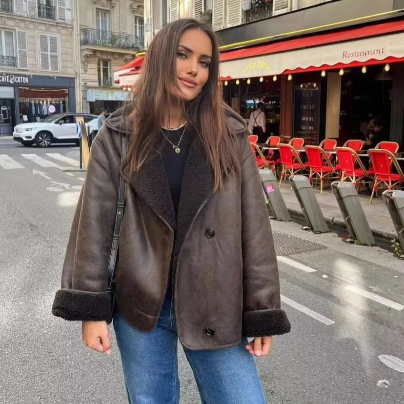 Lambskin Shearling Jacket